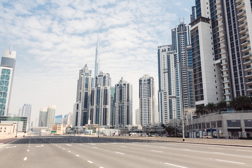 Dubai Skyline Straße 20140313-0010