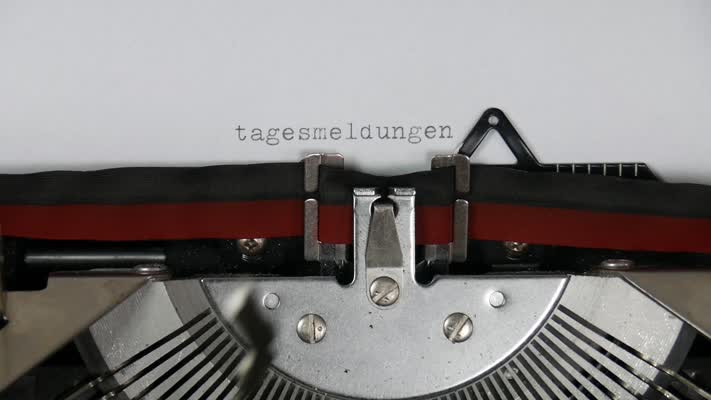 489_Tagesmeldungen_Schreibmaschine