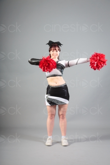 Cheerleader mit Puschel 20120506_0347 