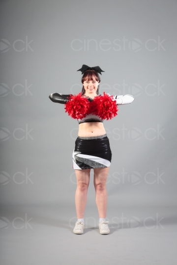 Cheerleader mit Puschel 20120506_0348 