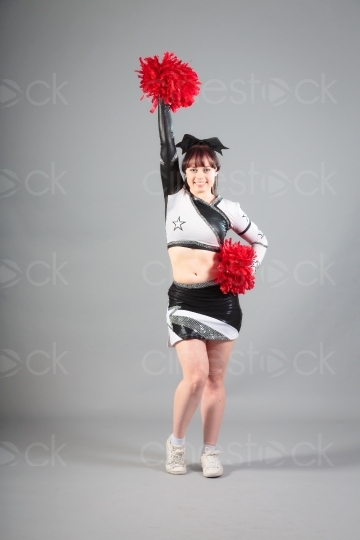 Cheerleader mit Puschel 20120506_0351 