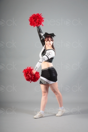 Cheerleader mit Puschel 20120506_0353 