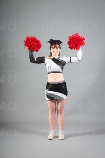 Cheerleader mit Puschel 20120506_0356 