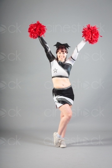 Cheerleader mit Puschel 20120506_0367 
