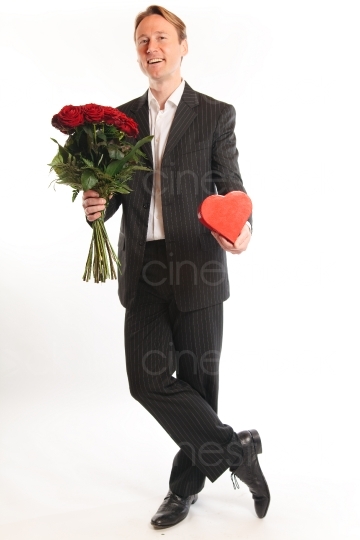 Mann mit roten Rosen 20091212_0219