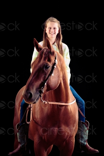 Mädchen auf Pferd 20150913-0131 