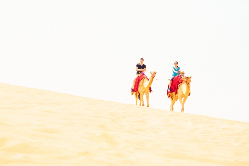 Mit Kamelen in der Wüste 20140313-2269