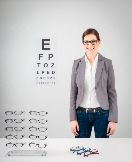 Neue Brille in Sehtest Testen 20120512_0381