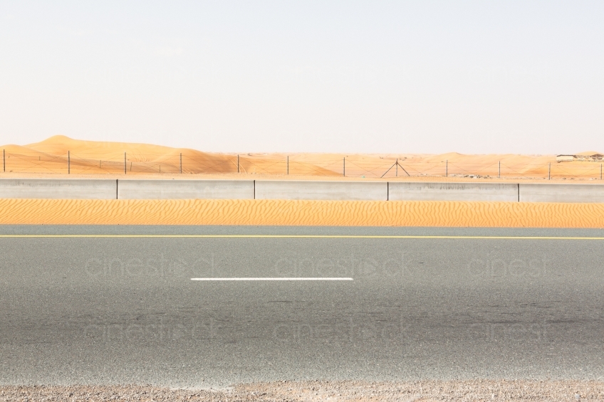 Straße in Wüste 20140313-1379