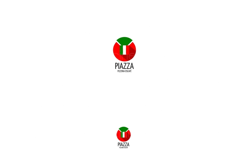 Logo Pizza Italien