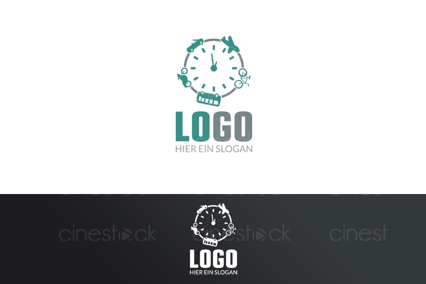 Logo Transportmittel Uhr