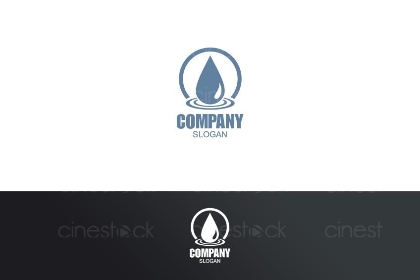 Logo Wassertropfen